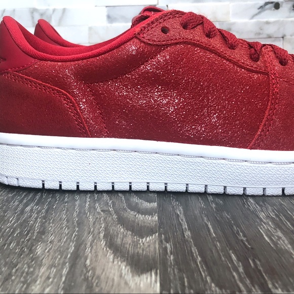 Nike Air Jordan 1 Low NS Gym Red & Gold WMNS AJ1 - Picture 11 of 12